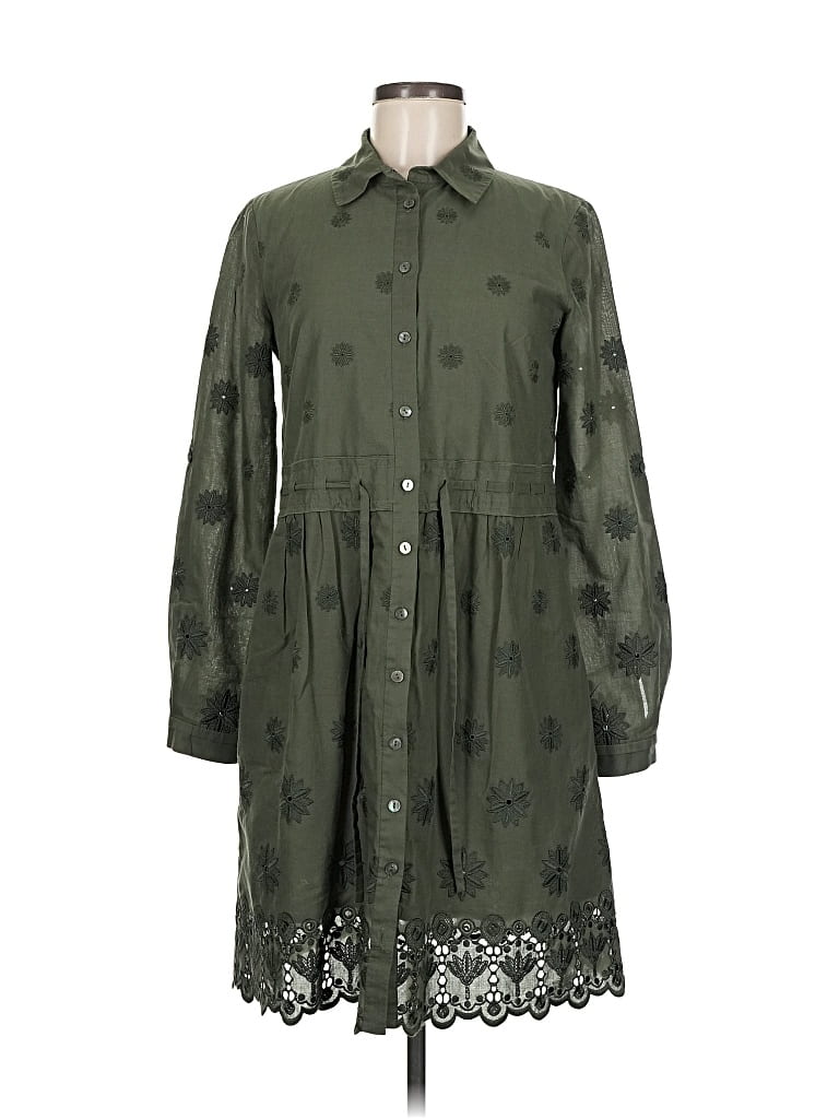 Pre-owned Diane Von Furstenberg Casual Dress In Green