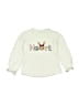 Unbranded Print White Ivory Sweatshirt Size 4 - photo 1
