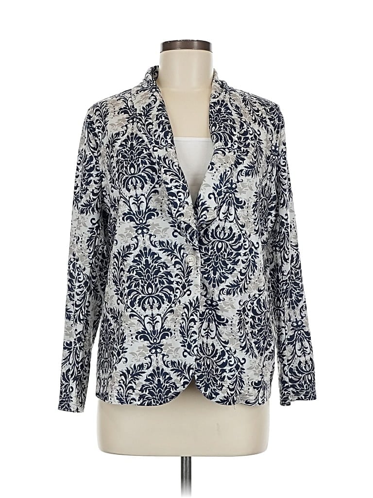 Pre-owned Unbranded Blazer Jacket In Blue