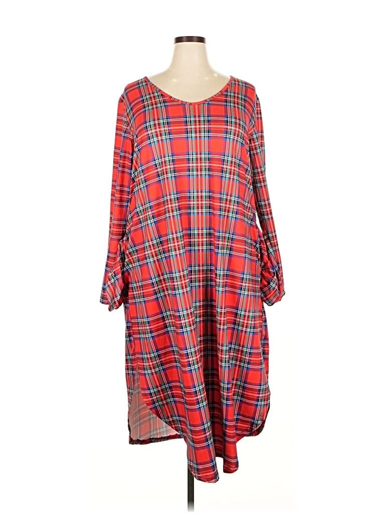 Click to view more detailed imagery on our partner's website Pre-owned Ekouaer Casual Dress In Red