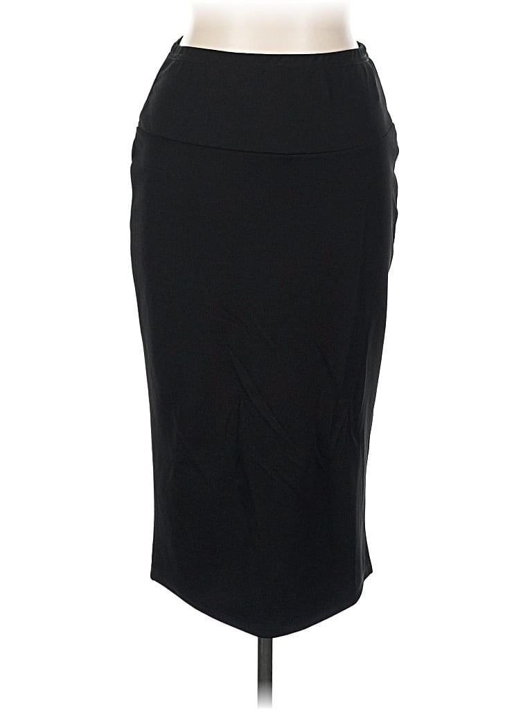 Pre-owned Shein Formal Skirt In Black