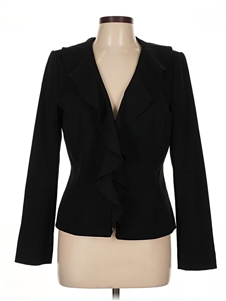 Pre-owned Calvin Klein Blazer Jacket In Black