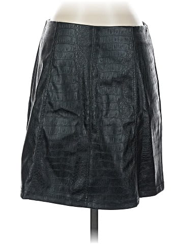 Alya Faux Leather Skirt (view 1)