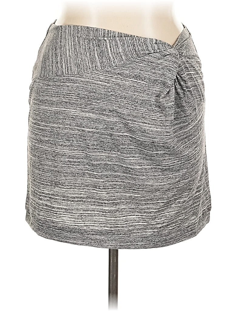 Pre-owned Fabletics Casual Skirt In Gray