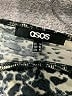 ASOS Print Ivory Cocktail Dress Size 10 - photo 7