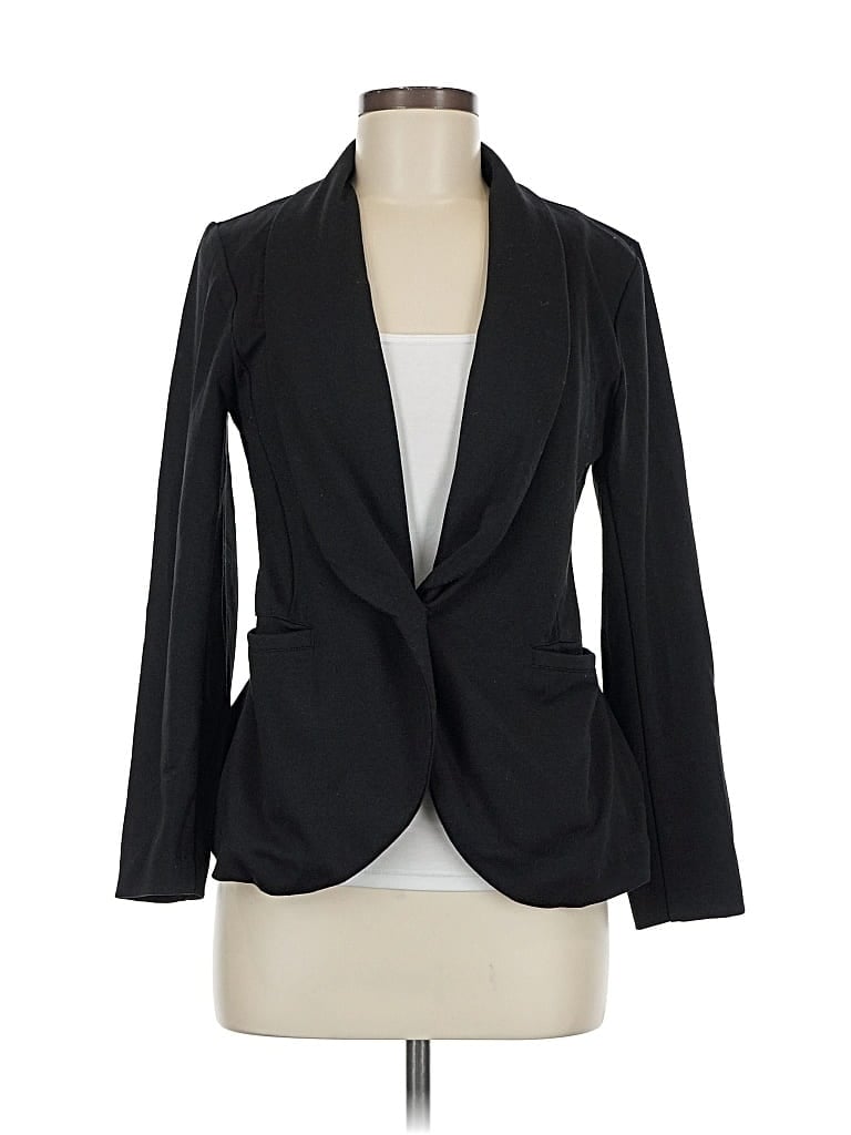 Pre-owned Banana Republic Factory Store Blazer Jacket In Black