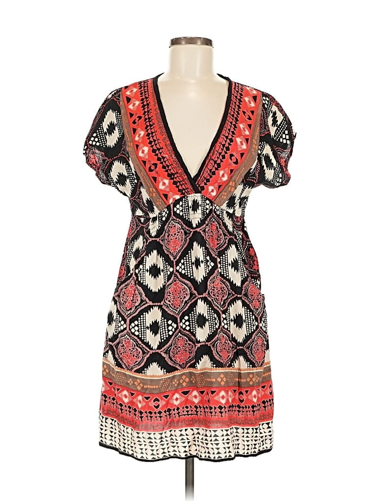 Pre-owned Angie Casual Dress In Red