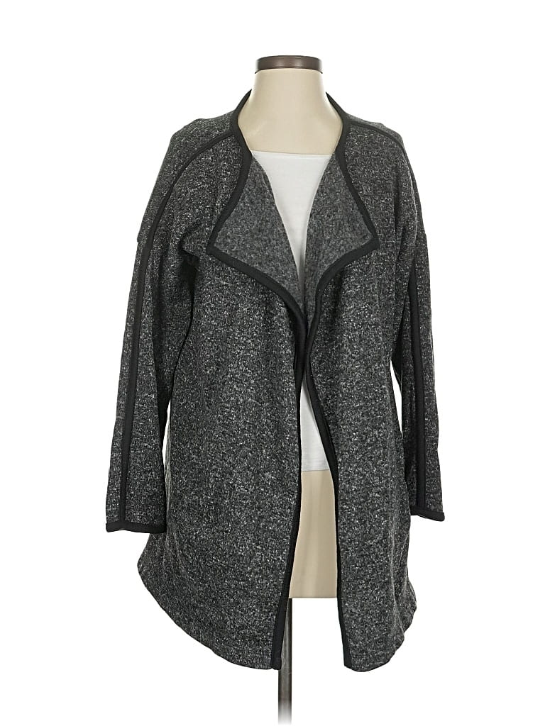 Pre-owned Banana Republic Factory Store Cardigan Sweater In Black