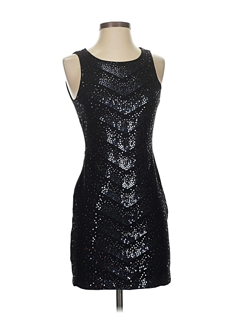 Pre-owned Bcbgmaxazria Cocktail Dress In Black