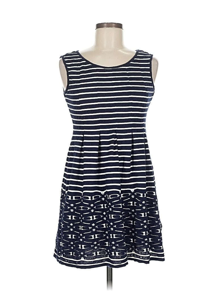 Pre-owned Max Studio Casual Dress In Blue