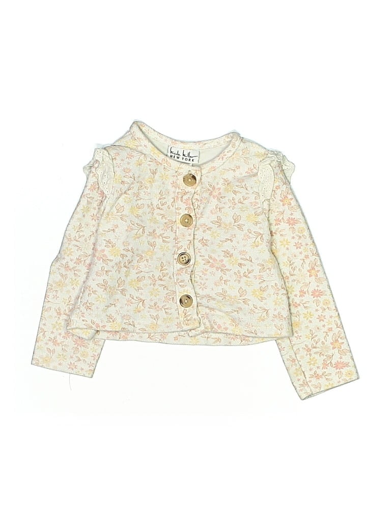 Pre-owned Nicole Miller Kids' Jacket In White