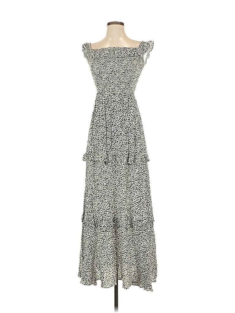 Pre-owned Express Casual Dress In Gray