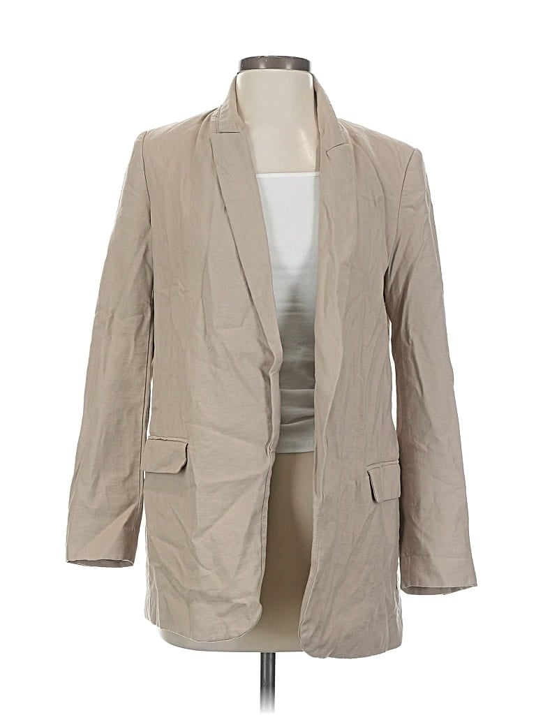 Click to view more detailed imagery on our partner's website Pre-owned Zara Blazer Jacket In Brown