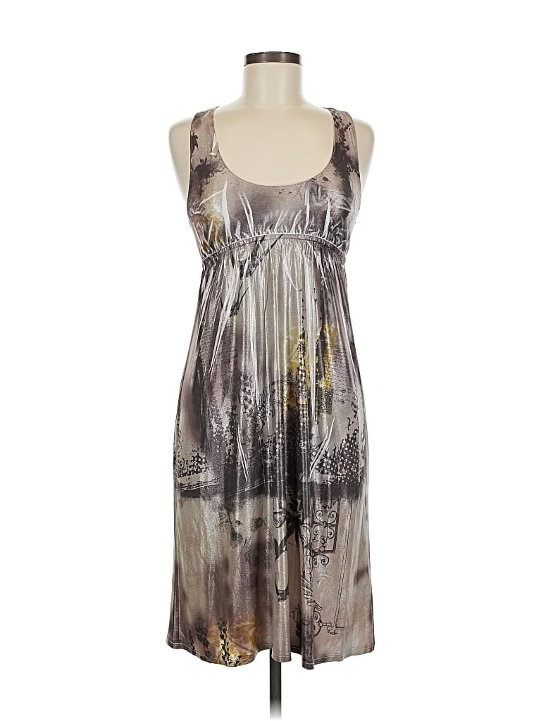 Pre-owned S-twelve Casual Dress In Gray