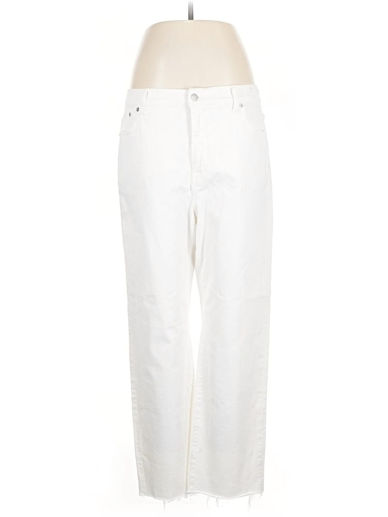 Click to view more detailed imagery on our partner's website Pre-owned Madewell Jeans In White