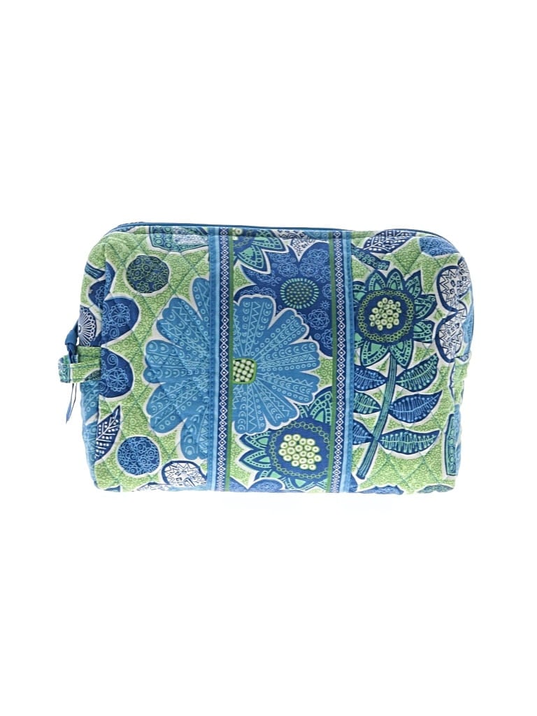 Pre-owned Vera Bradley Makeup Bag In Blue