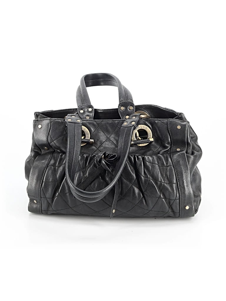 Pre-owned Bally Leather Shoulder Bag In Black