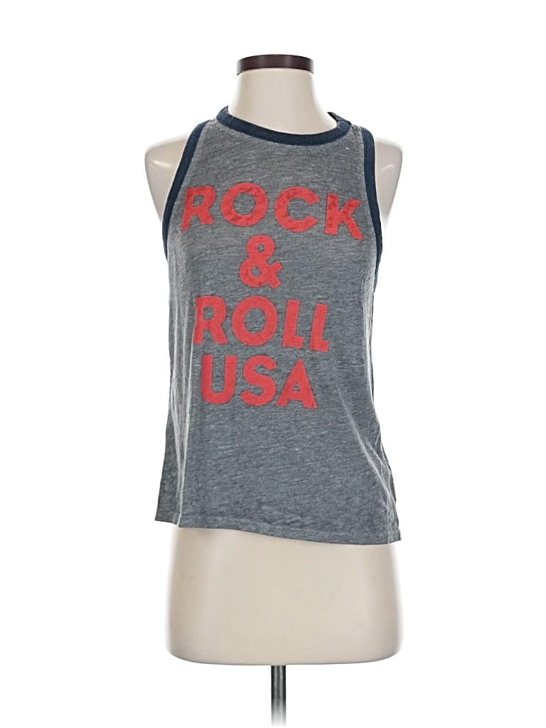 Pre-owned Chaser Sleeveless T-shirt In Gray