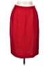 Maggy London 100% Polyester Solid Red Formal Skirt Size 10 - photo 1