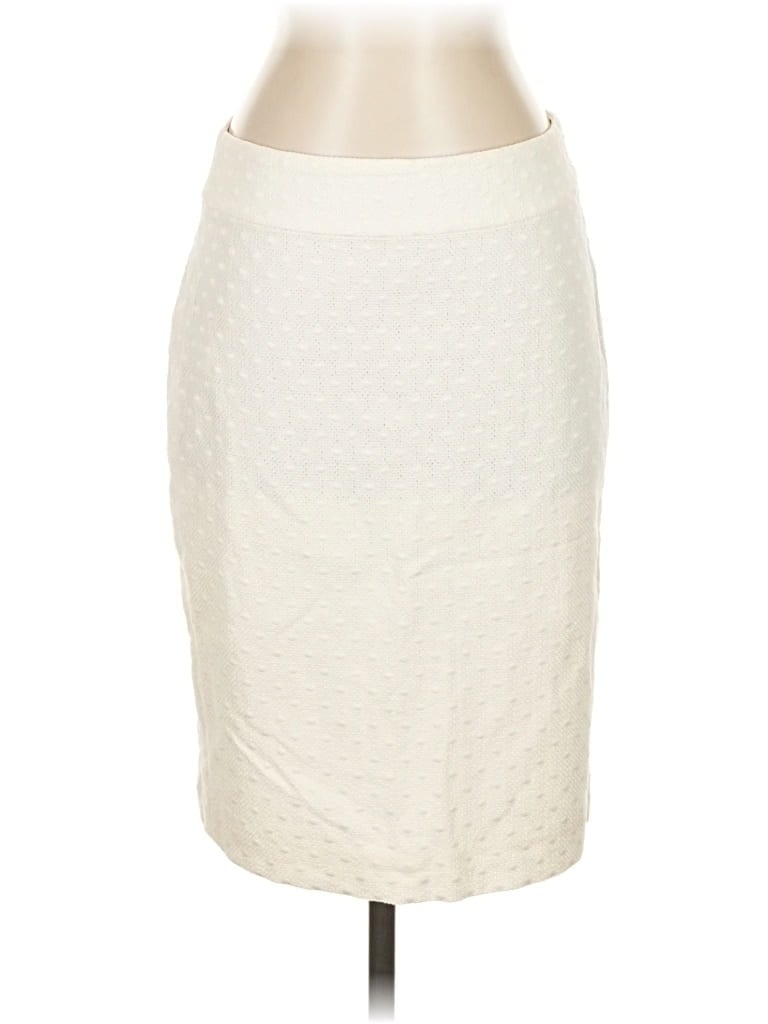 ANN TAYLOR Pre-owned Formal Skirt In White