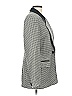 Talbots Houndstooth Gray Blazer Size 8 - photo 4