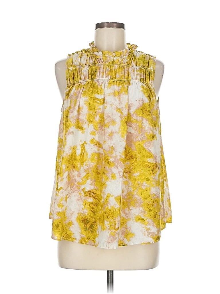 Click to view more detailed imagery on our partner's website Pre-owned Joie Sleeveless Blouse In Green