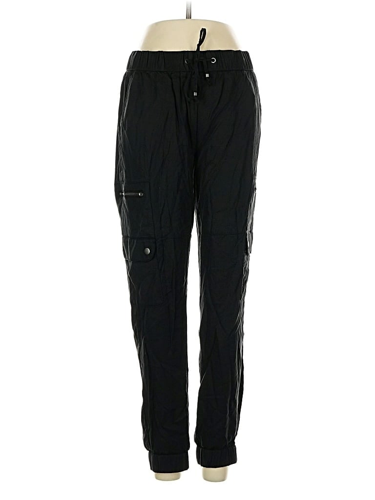 Pre-owned Banana Republic Factory Store Track Pants In Black