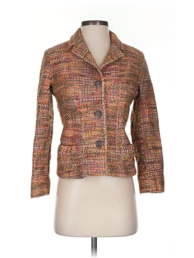Pre-owned Liz Claiborne Jacket In Brown