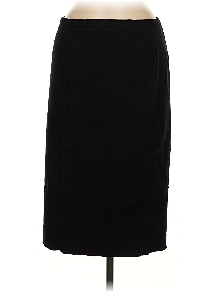 Pre-owned Boston Proper Formal Skirt In Black