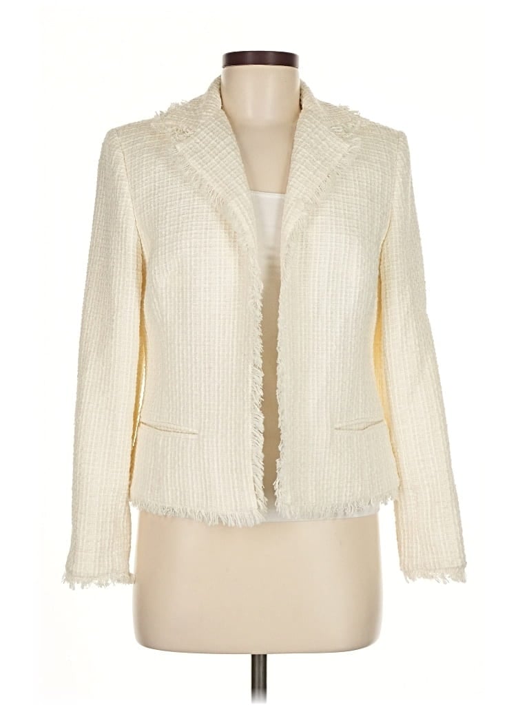 Click to view more detailed imagery on our partner's website Pre-owned Kate Hill Cardigan Sweater In White