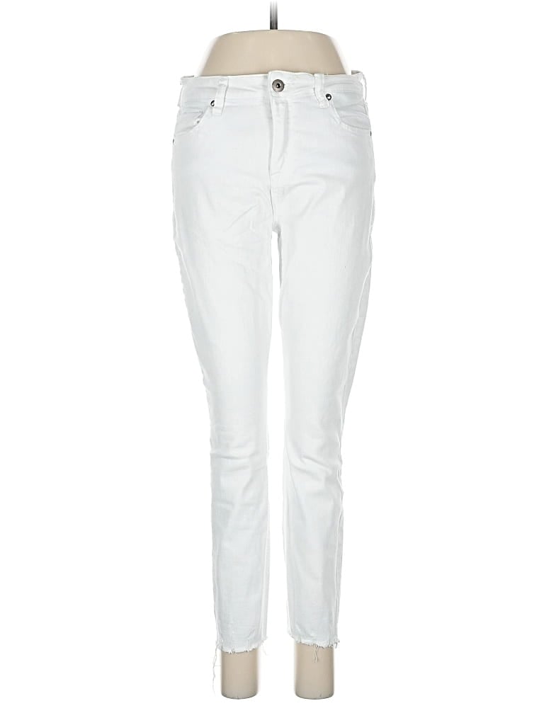 Pre-owned Pistola Jeans In White