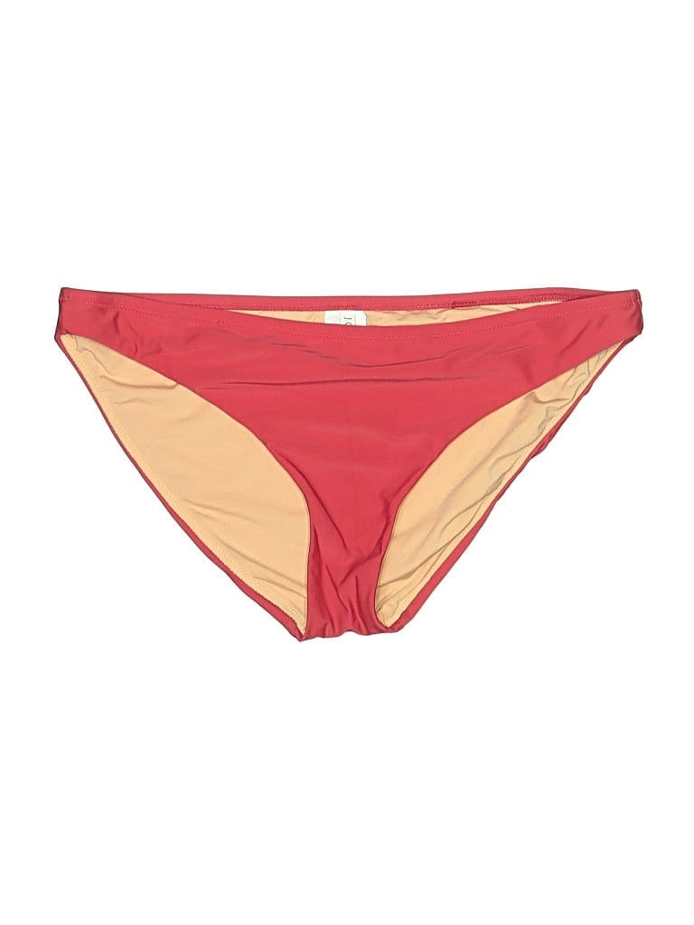 Pre-owned J.crew Factory Store Swimsuit Bottoms In Red