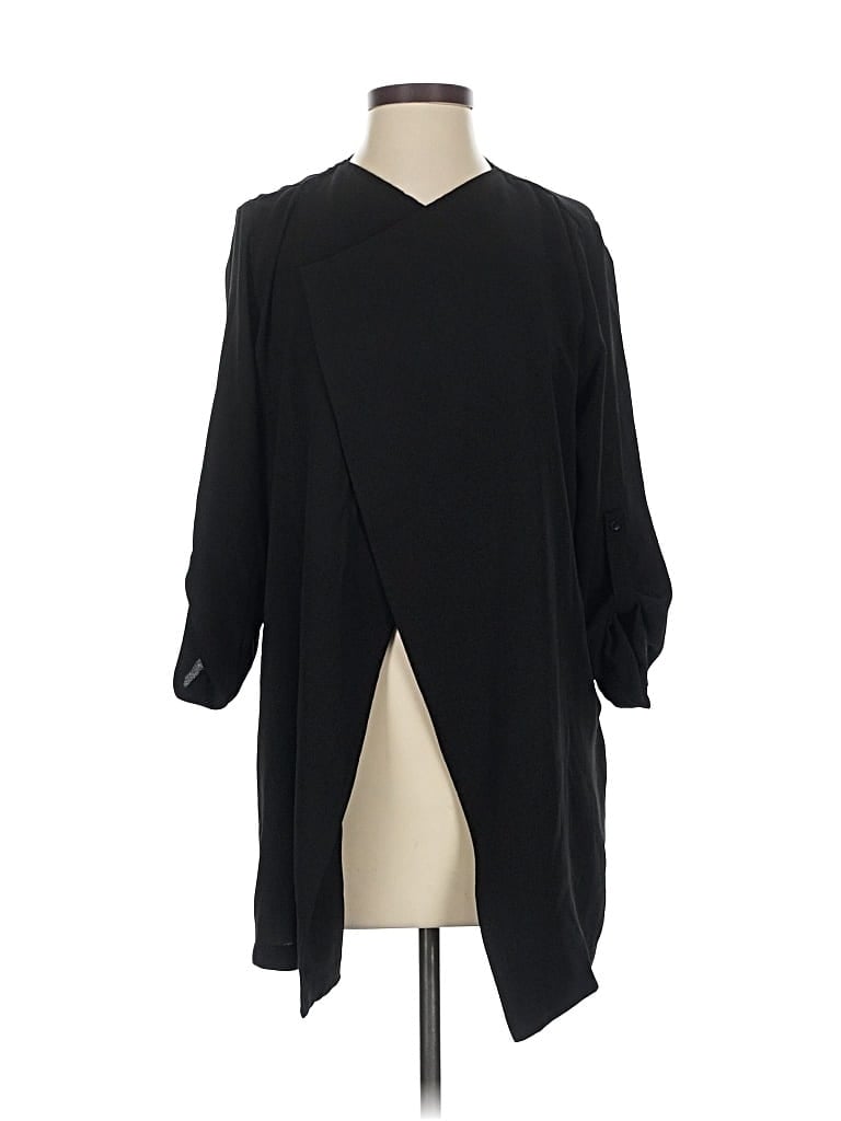 Pre-owned Elodie Coat In Black