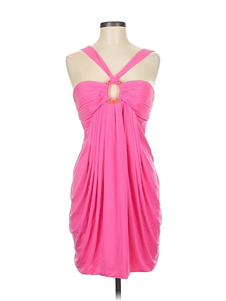 Click to view more detailed imagery on our partner's website Pre-owned Bcbgmaxazria Cocktail Dress In Pink