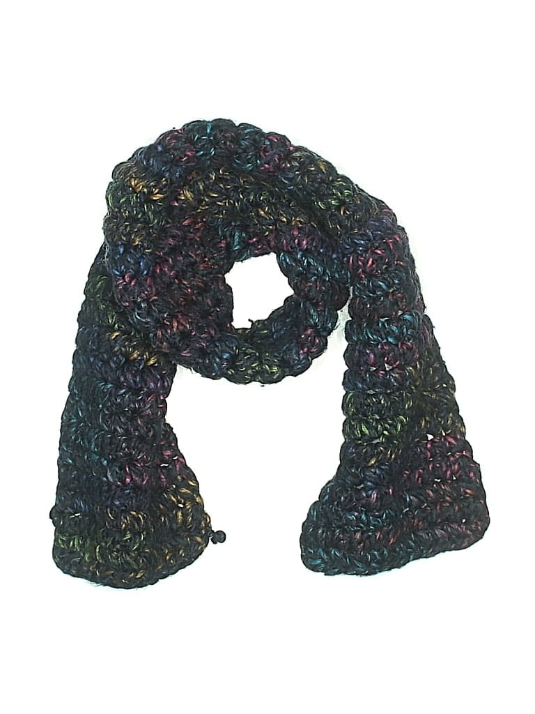 Pre-owned Unbranded Scarf In Blue