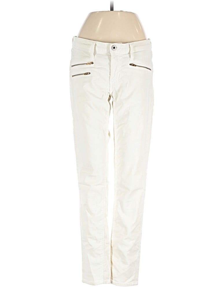 Pre-owned Adriano Goldschmied Casual Pants In White