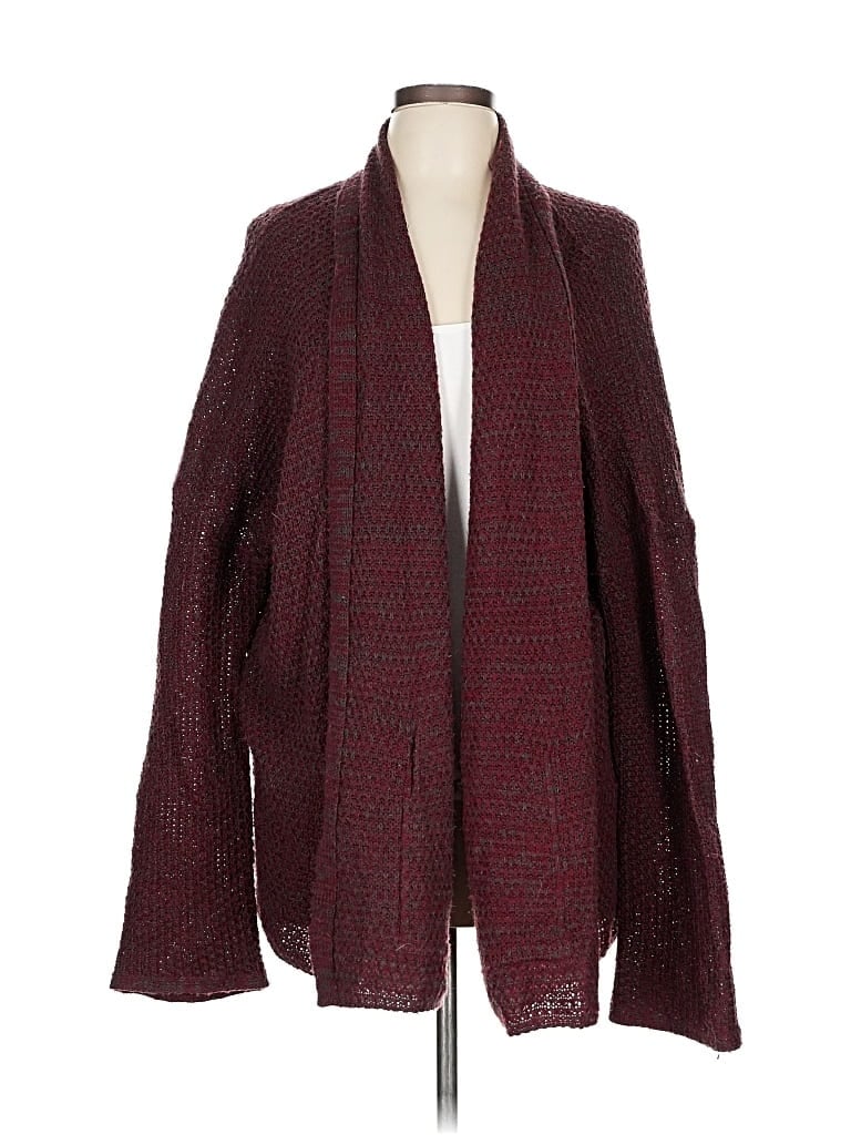 Pre-owned Bdg Cardigan Sweater In Burgundy