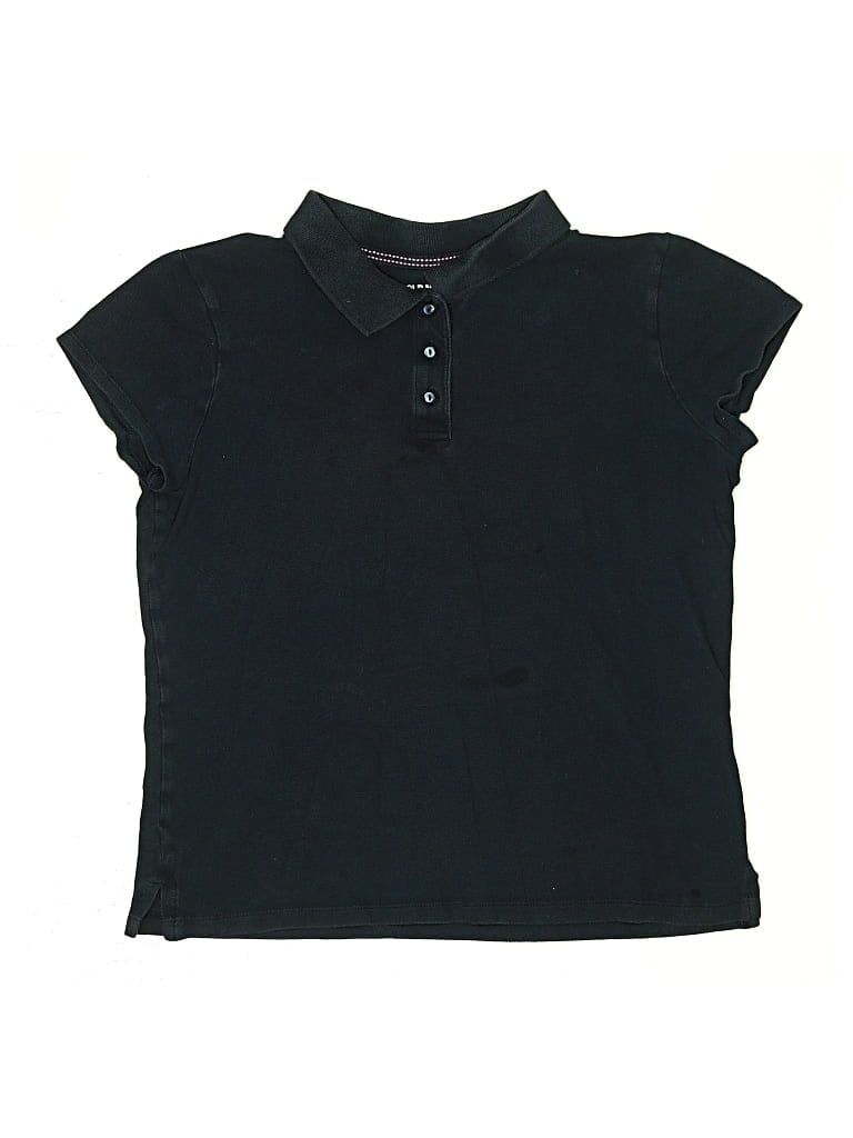 Pre-owned Old Navy Kids' Short Sleeve Polo Shirt In Black
