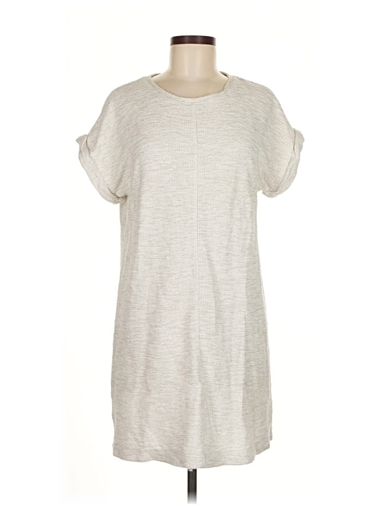 Pre-owned Lou & Grey Casual Dress In Gray