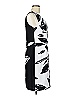 Donna Ricco Graphic White Cocktail Dress Size 6 - photo 4