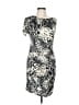 ASOS Print Ivory Cocktail Dress Size 10 - photo 1