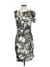 ASOS Print Ivory Cocktail Dress Size 10 - photo 2