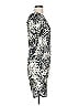 ASOS Print Ivory Cocktail Dress Size 10 - photo 4