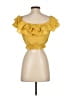 Essue 100% Polyester Yellow Sleeveless Blouse Size S - photo 2
