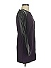 Mason 100% Polyamide Gray Purple Casual Dress Size 0 - photo 4