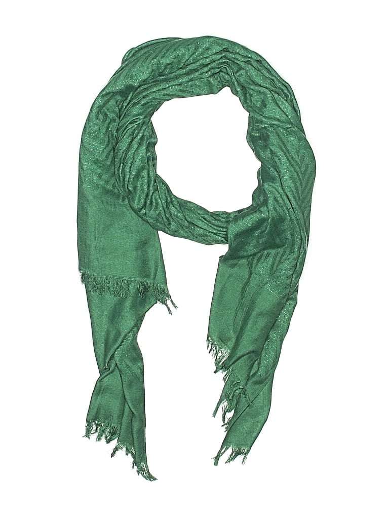 Pre-owned Unbranded Scarf In Green