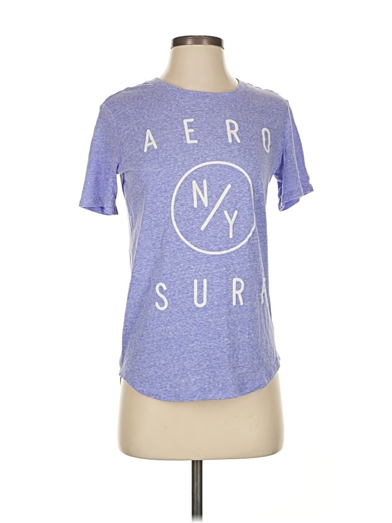 Pre-owned Aéropostale Active T-shirt In Purple