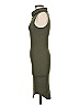 Leith Solid Green Casual Dress Size XS - photo 5