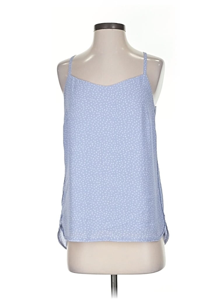 Pre-owned Ann Taylor Loft Sleeveless Top Purple Halter Neckline Tops