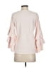 CeCe Pink Long Sleeve Top Size S - photo 2